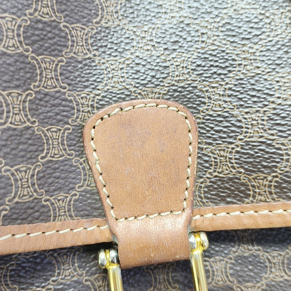 MACADAM Coated Canvas Brown