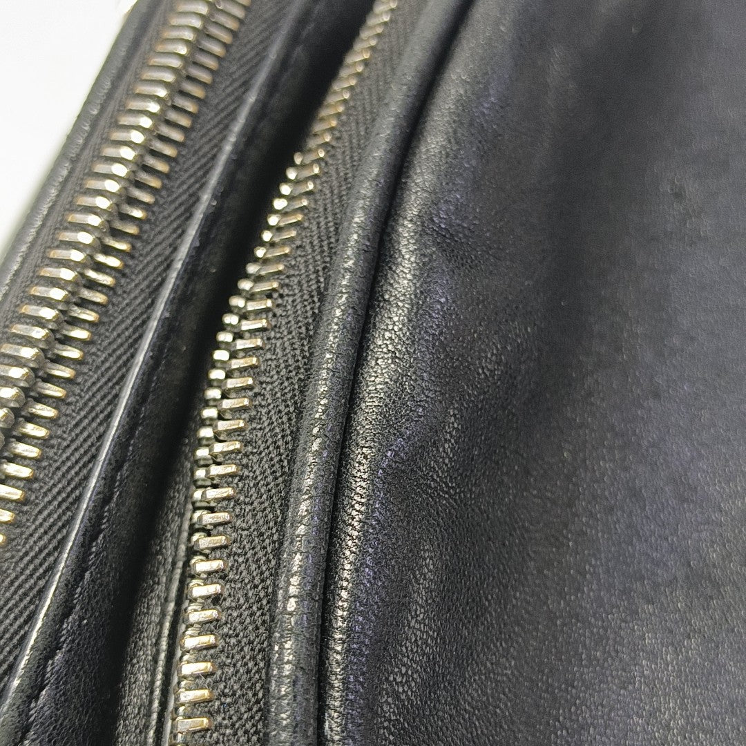 Lambskin Belt Bag Medium Black