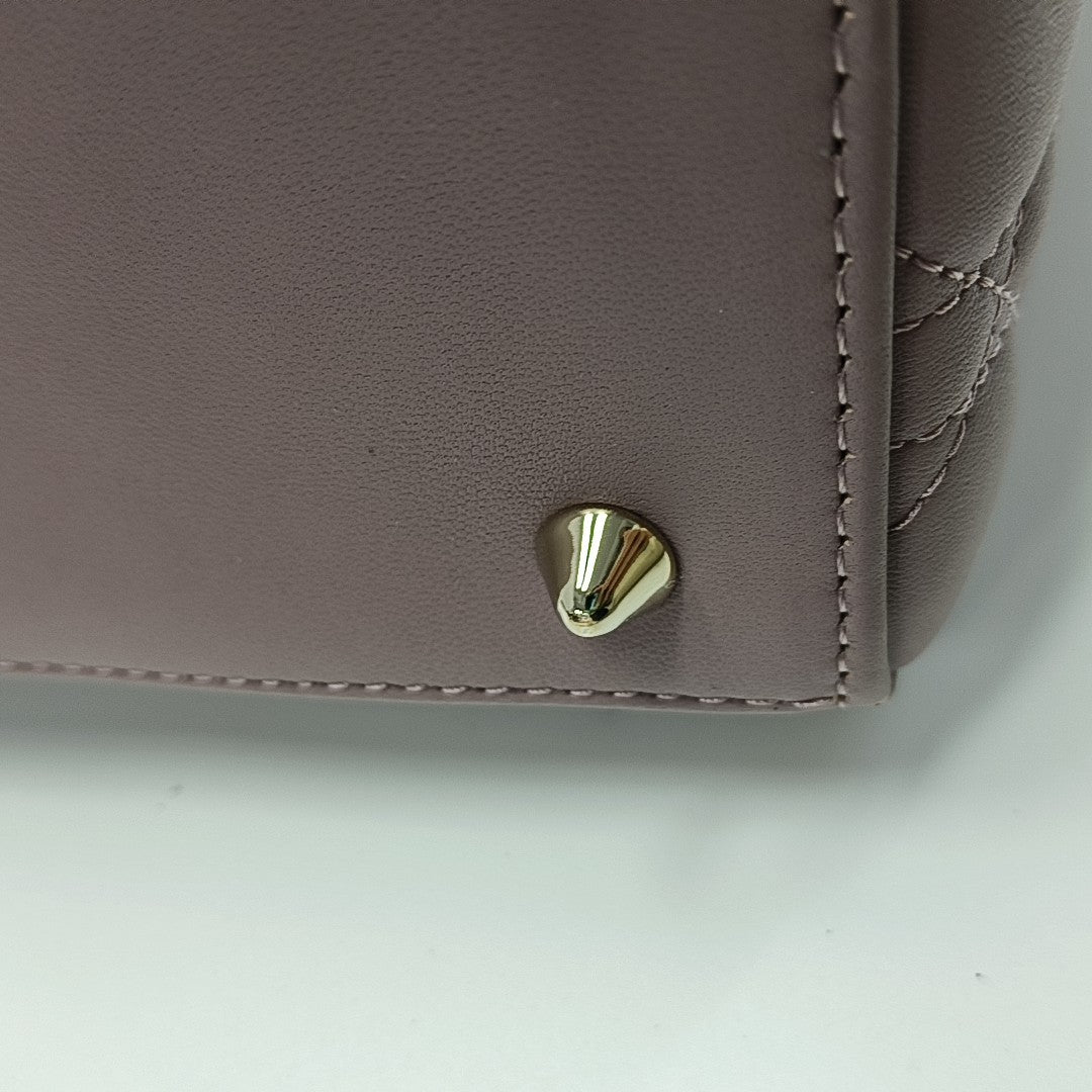 Lady Dior Medium Cannage Lambskin Pink