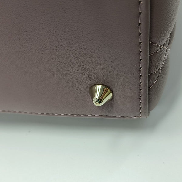 Lady Dior Medium Cannage Lambskin Pink