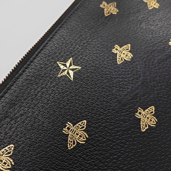 Calfskin Clutch Black