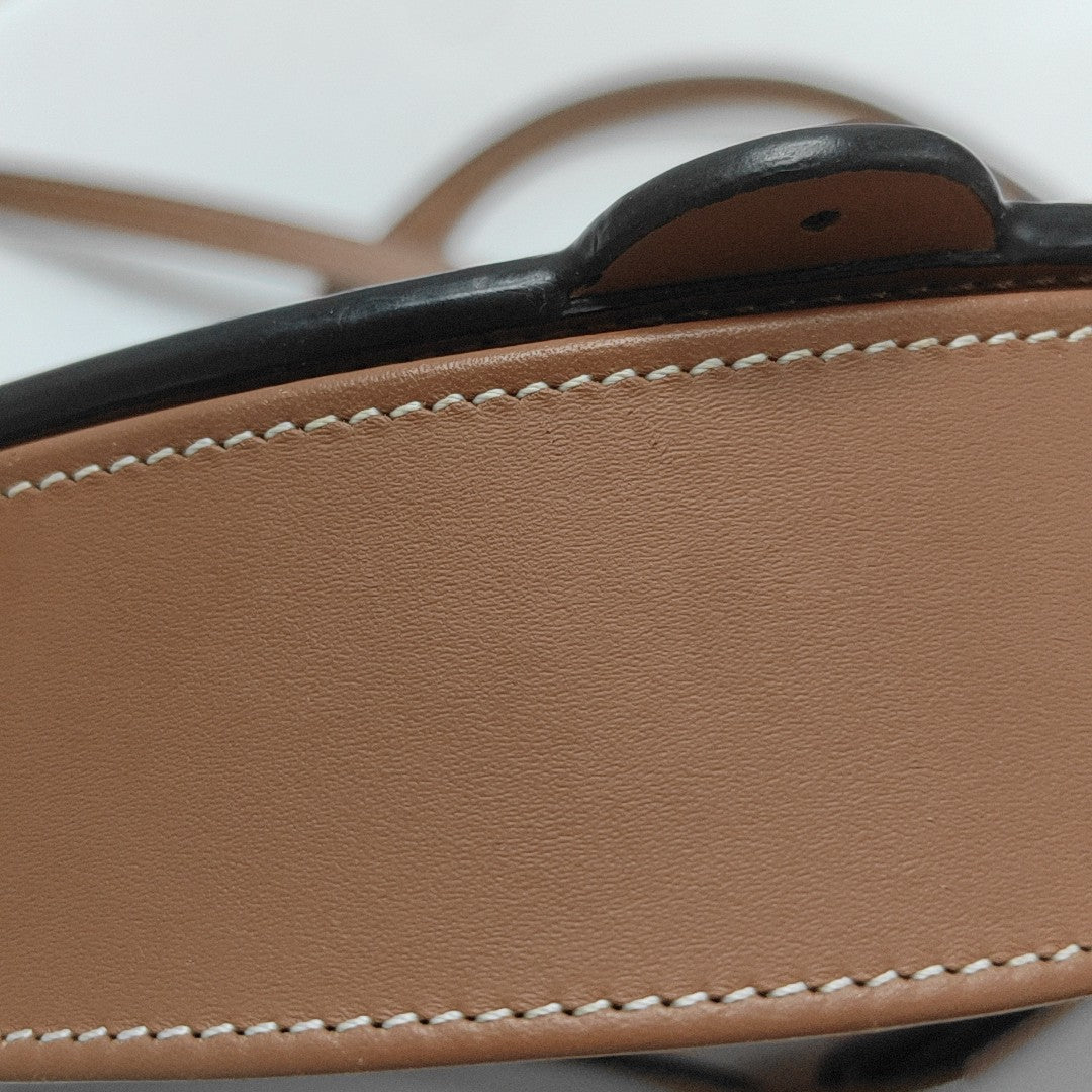 Heel Calfskin Brown