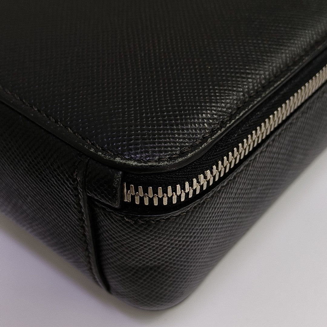 Calfskin Shoulder Bag Black