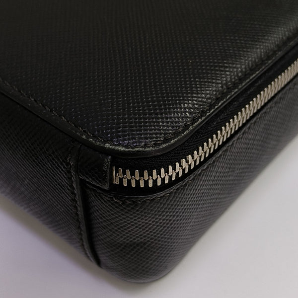 Calfskin Shoulder Bag Black