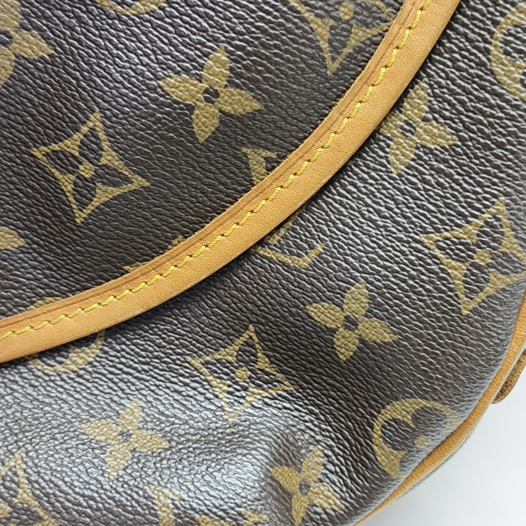 TULUM GM Monogram Coated Canvas Brown