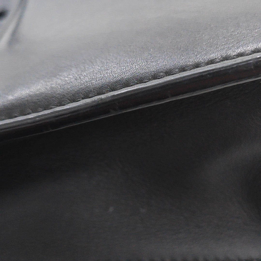 30 Montaigne Mini Calfskin Black