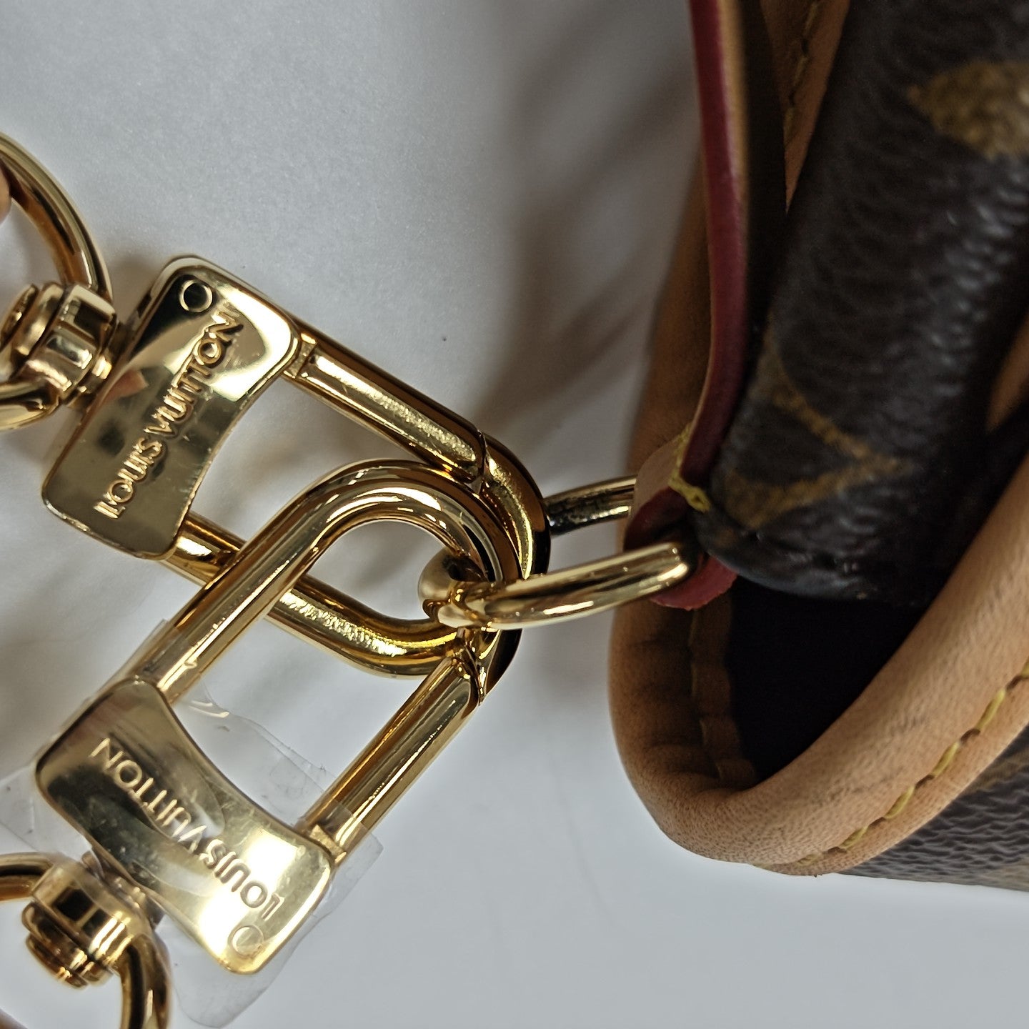 DIANE Monogram Coated Canvas Brown