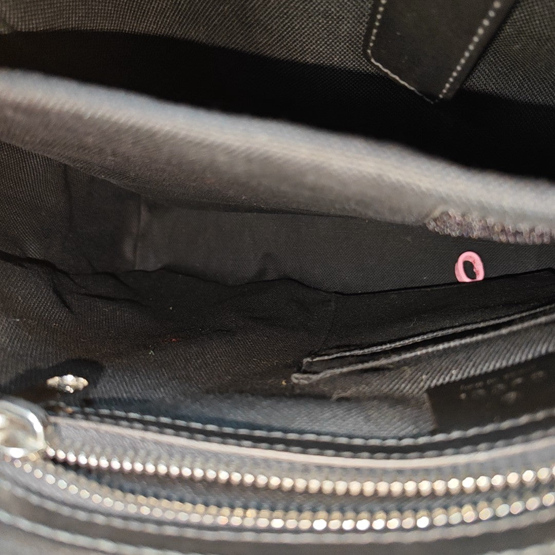 GG Imprime Monogram Coated Canvas Black
