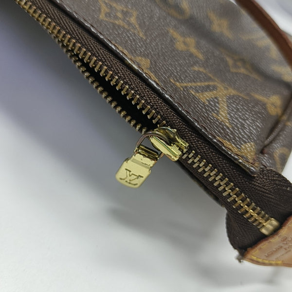 ACCESSOIRES Monogram Coated Canvas Brown