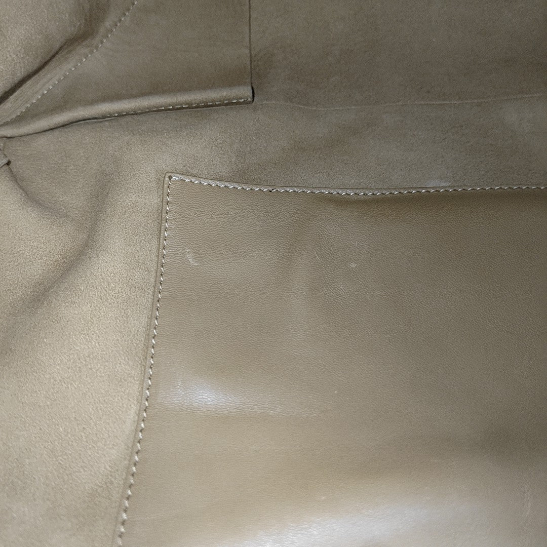 Calfskin Tote Bag Beige