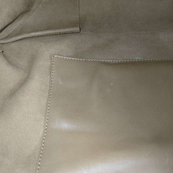 Calfskin Tote Bag Beige