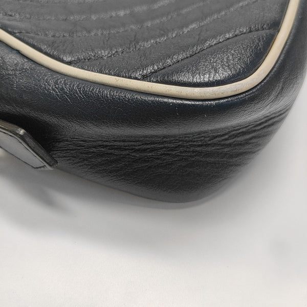 GG Marmont Small Quilted Calfskin Blue