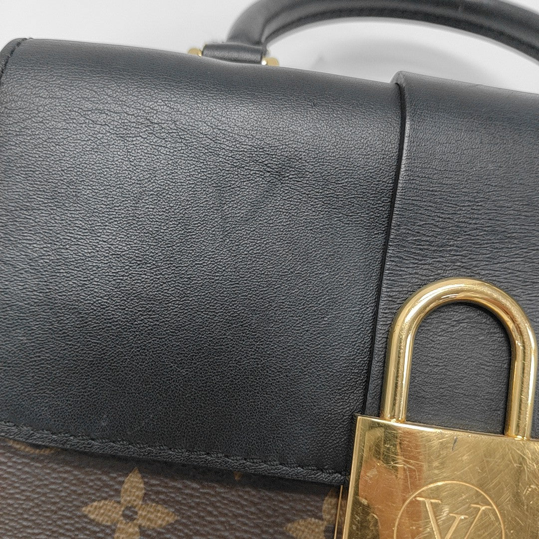 LOCKY BB Monogram Coated Canvas Brown