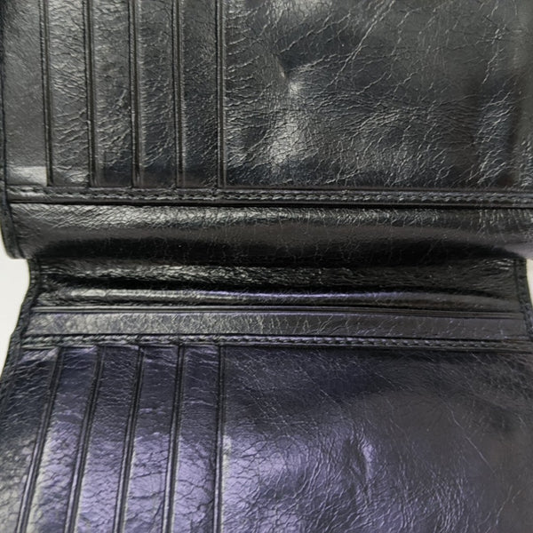 Lambskin Wallet Black