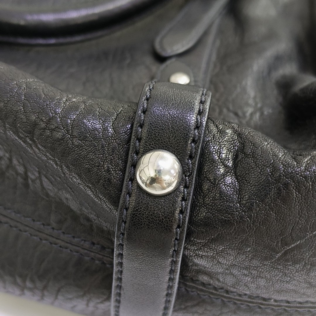 Calfskin Tote Bag Black