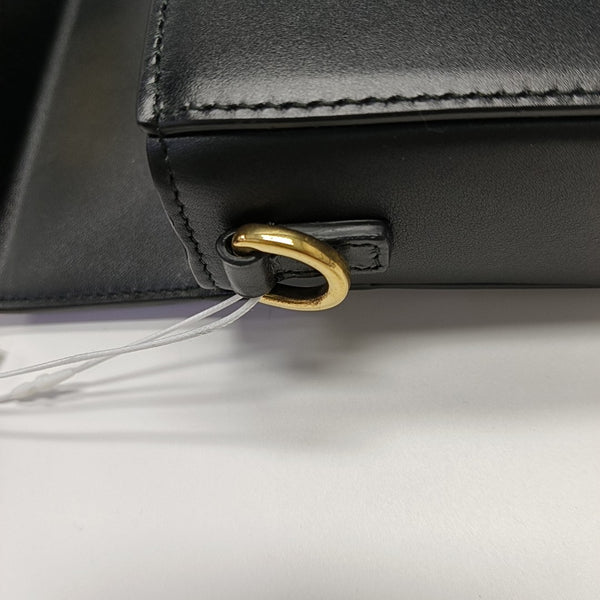 30 Montaigne Mini Calfskin Black