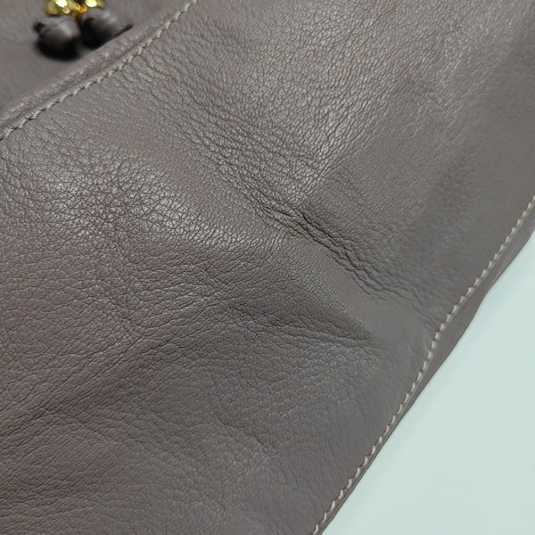 Bamboo 1947 Medium Calfskin Purple