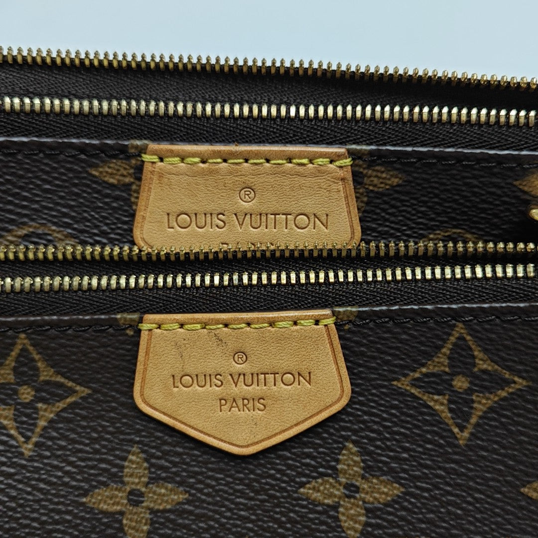 MULTI Monogram Coated Canvas Brown