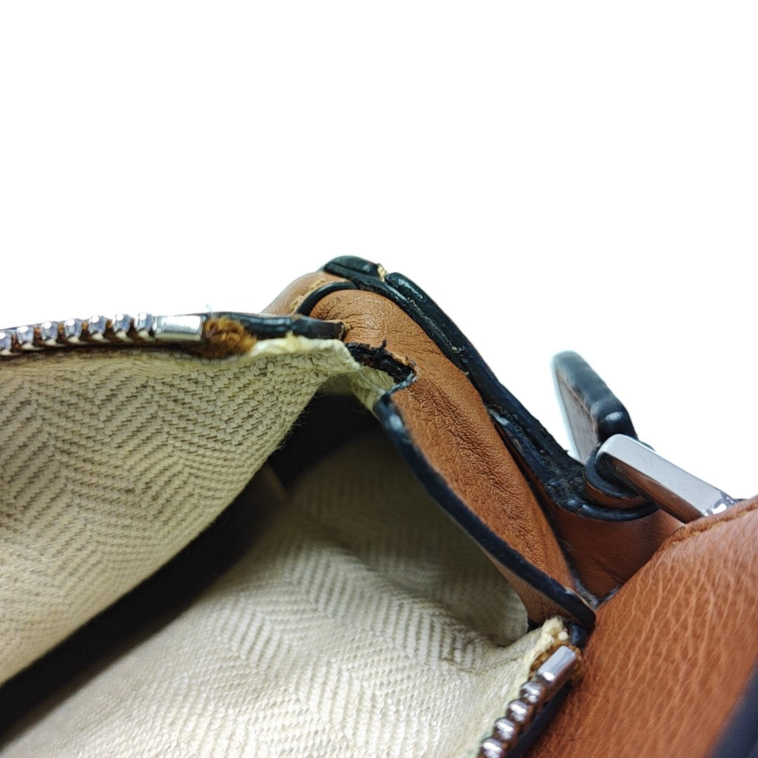 Puzzle Mini Calfskin Brown