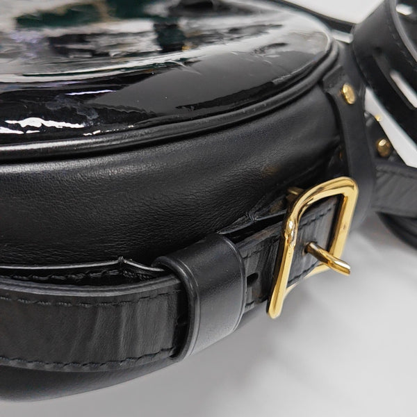 BOITE CHAPEAU MM Patent Leather Black