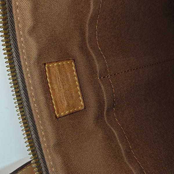 PALERMO PM Monogram Coated Canvas Brown