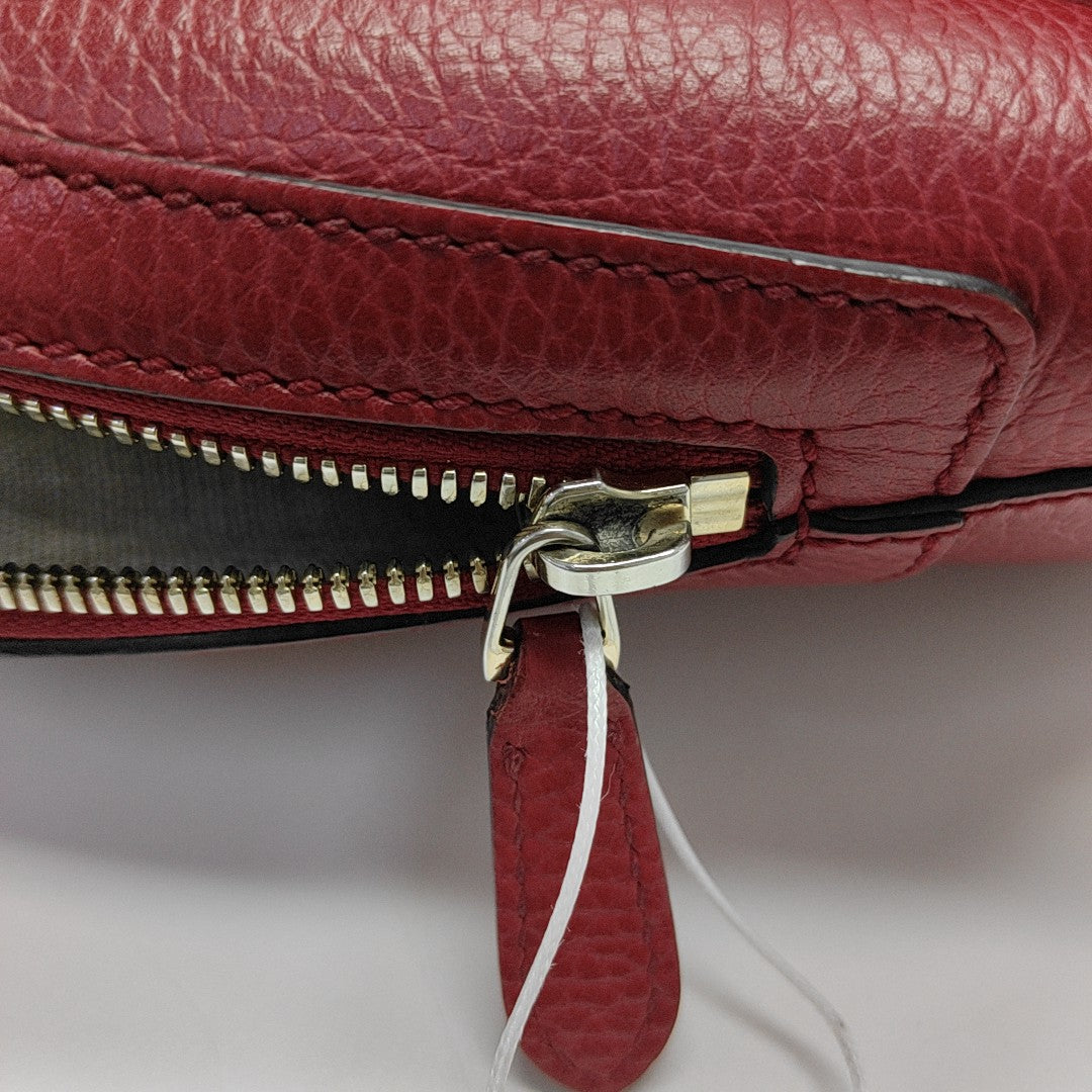 Dome Calfskin Red