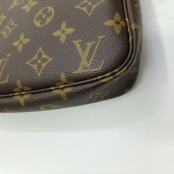 ACCESSOIRES Monogram Coated Canvas Brown