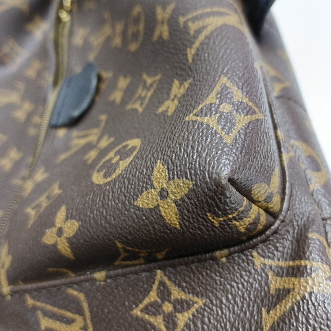 PALM SPRINGS MM Monogram Coated Canvas Brown