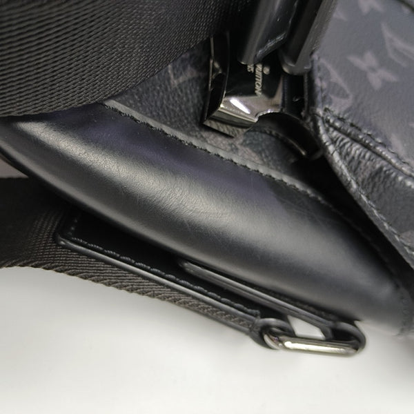 VOYAGER PM Monogram Coated Canvas Black