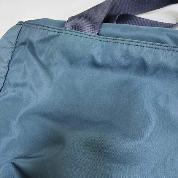 Nylon Shoulder Bag Blue