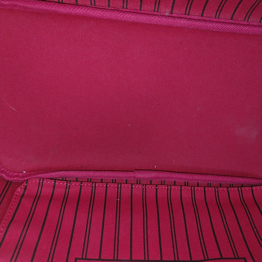 NEVERFULL MM Monogram Coated Canvas Brown