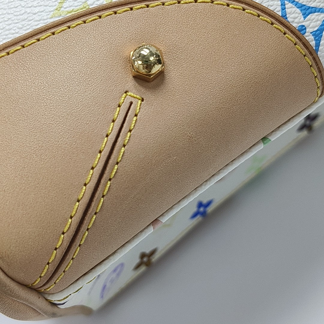 LV × TM CLAUDIA Monogram Coated Canvas White