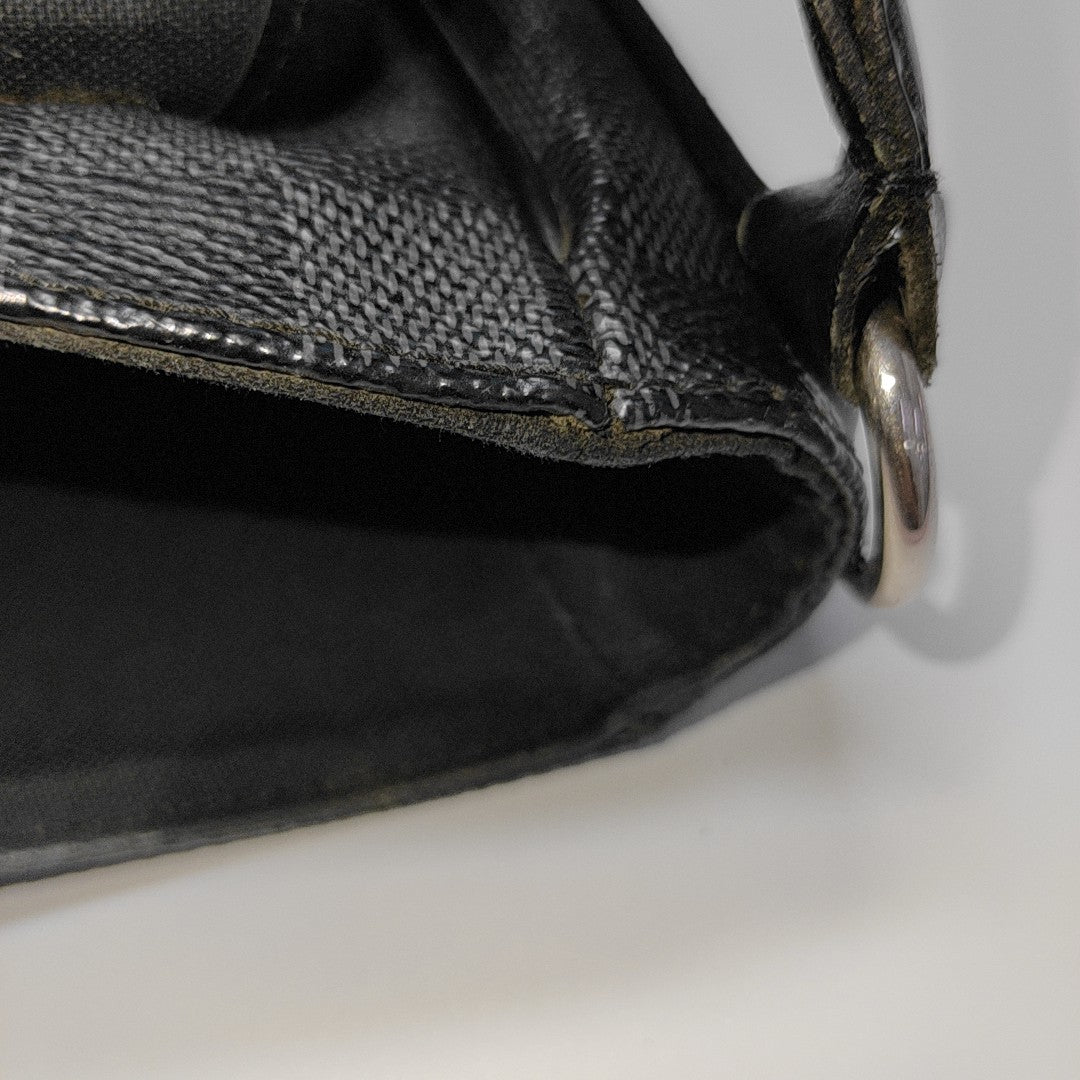 DANIEL MM Damier Graphite Coated Canvas Gray