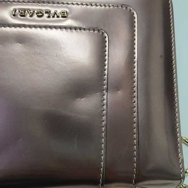 SERPENTI FOREVER Small Patent Leather Pink