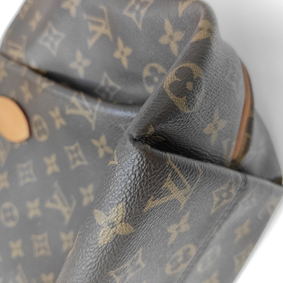TURENNE PM Monogram Coated Canvas Brown