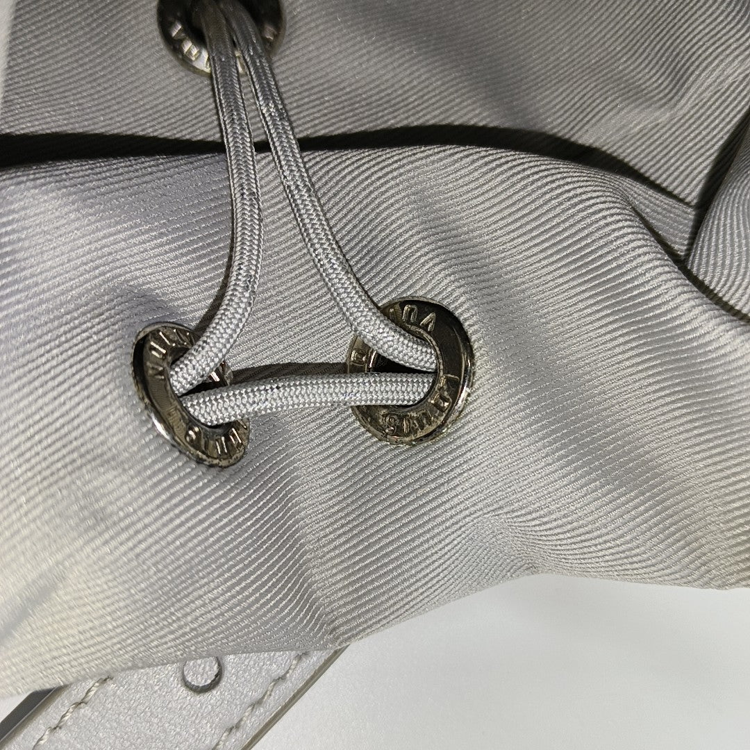 CHALK Monogram Coated Canvas Gray