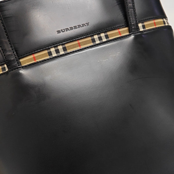 Calfskin Tote Bag Black