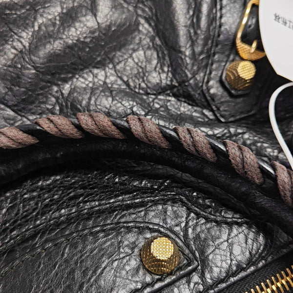Classic City Small Lambskin Black