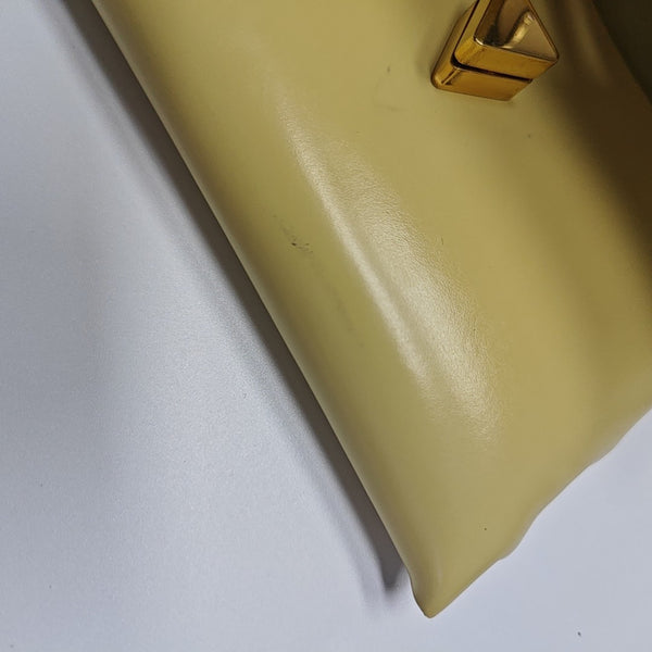 Calfskin Wallet Yellow