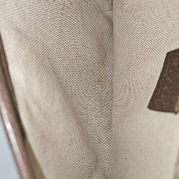 Neo Vintage Monogram Coated Canvas Beige