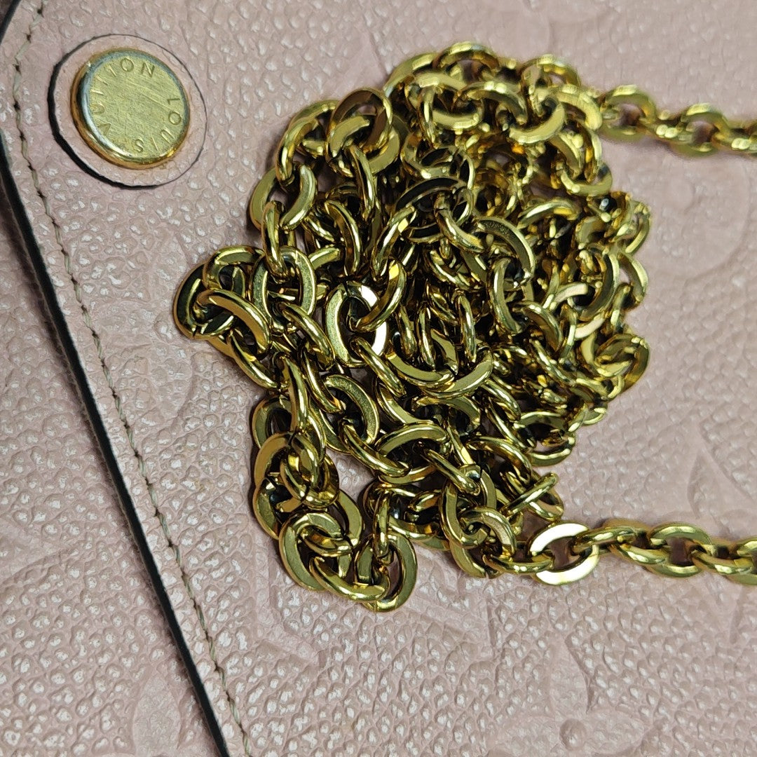 FÉLICIE Monogram Calfskin Pink
