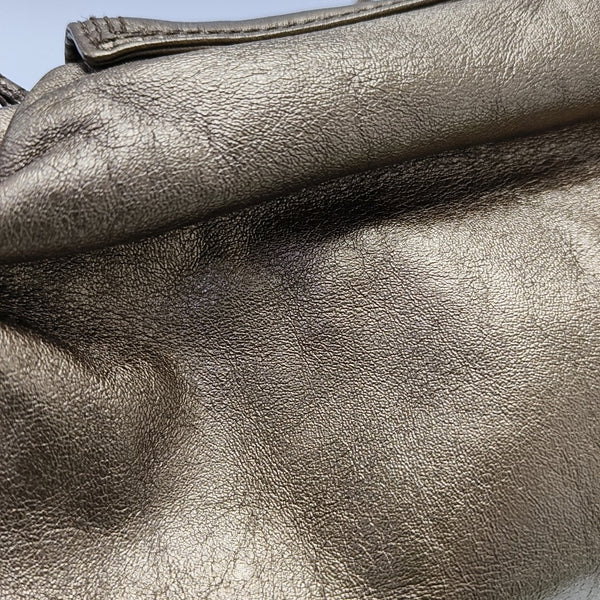 Calfskin Shoulder Bag Brown