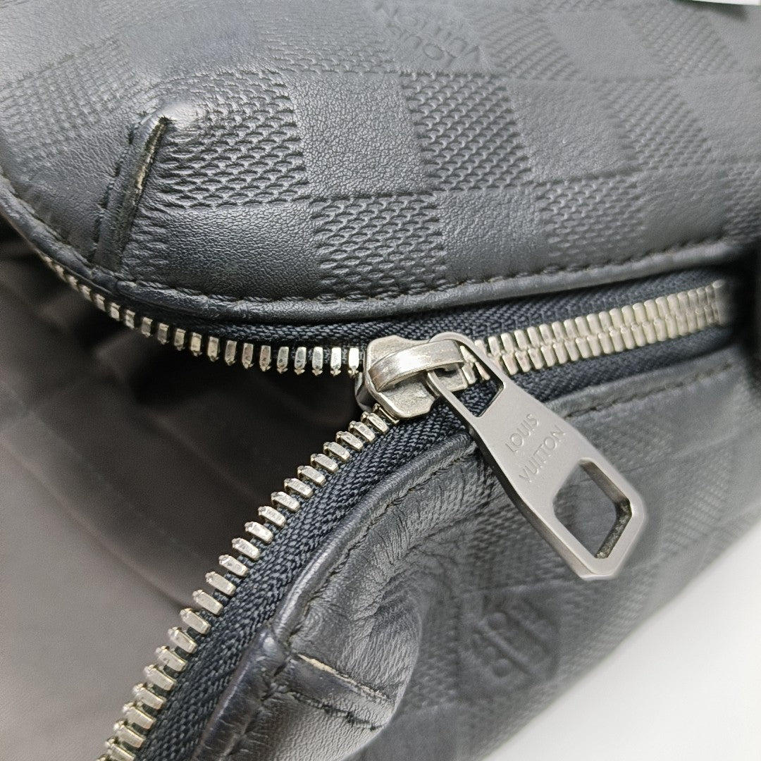 PORTE-DOCUMENTS Damier Graphite Calfskin Black