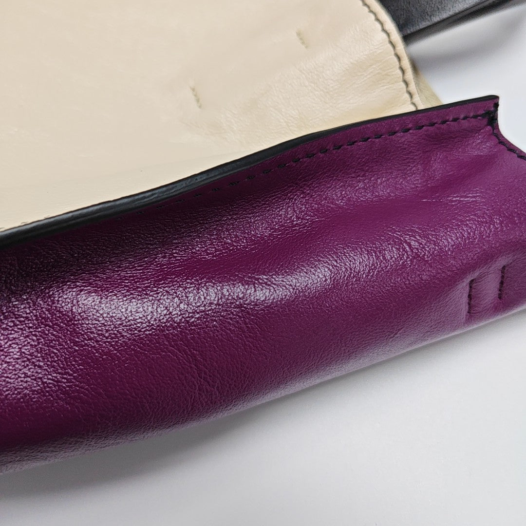 Calfskin Shoulder Bag Small Multicolor