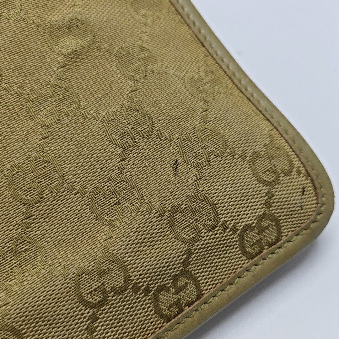 Monogram Canvas Tote Bag Beige