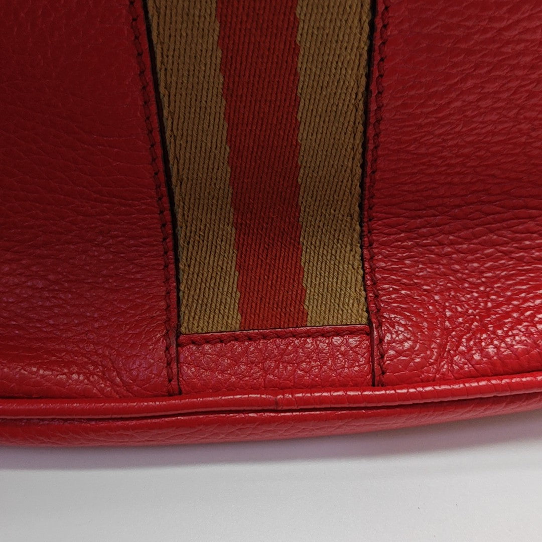 Dome Calfskin Red