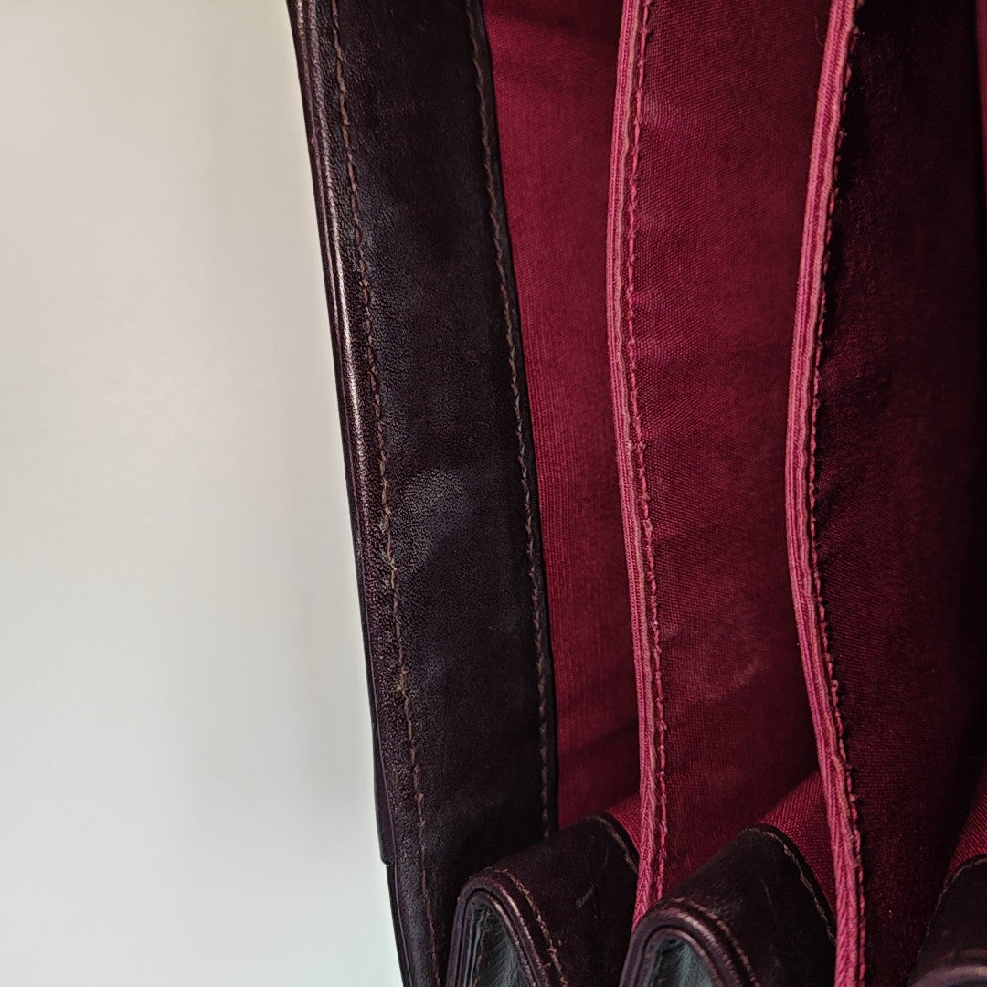 SERPENTI FOREVER Small Calfskin Red