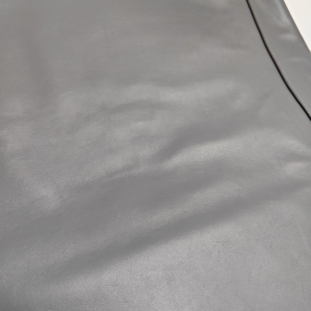 Calfskin Shoulder Bag Gray