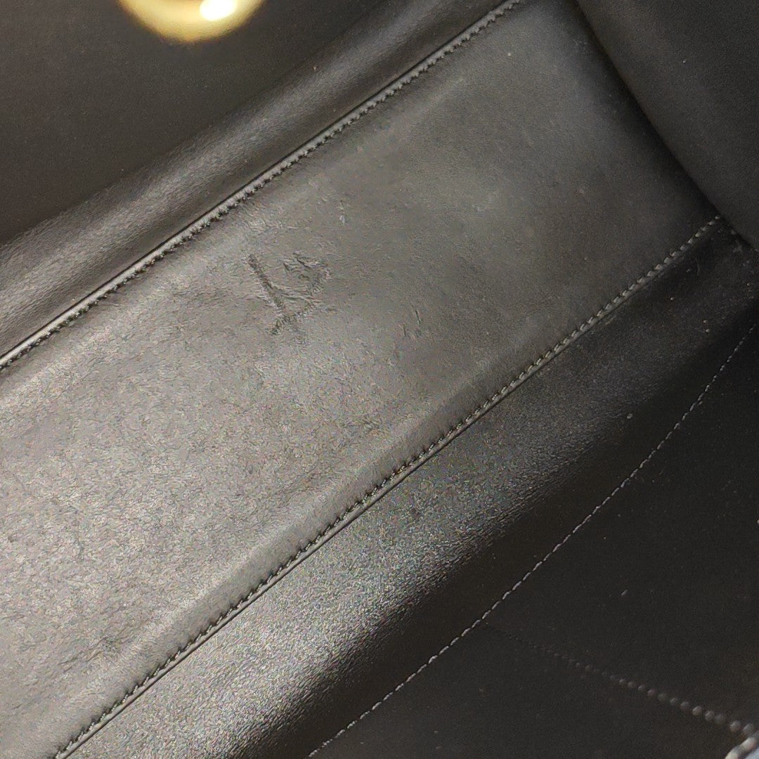 CITY STEAMER MM Calfskin Black