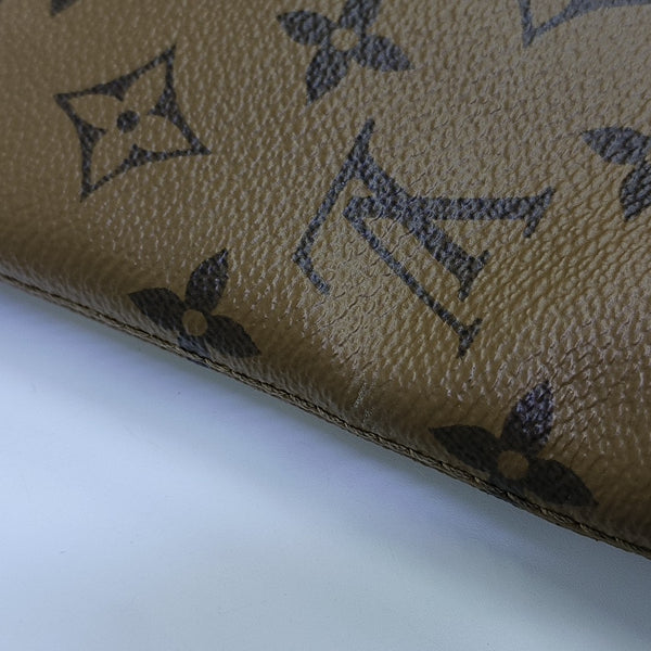 CARRY IT Monogram Coated Canvas Brown